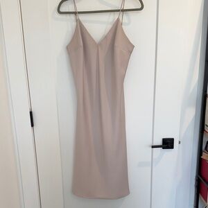 A New Day champagne Midi Dress